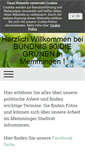Mobile Screenshot of gruene-memmingen.de